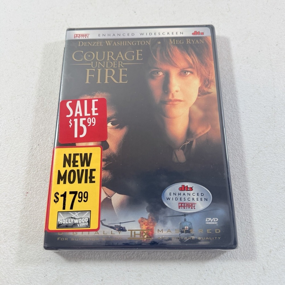 Courage Under Fire (DVD, 2000, Enhanced Widescreen DTS Version) New Sealed